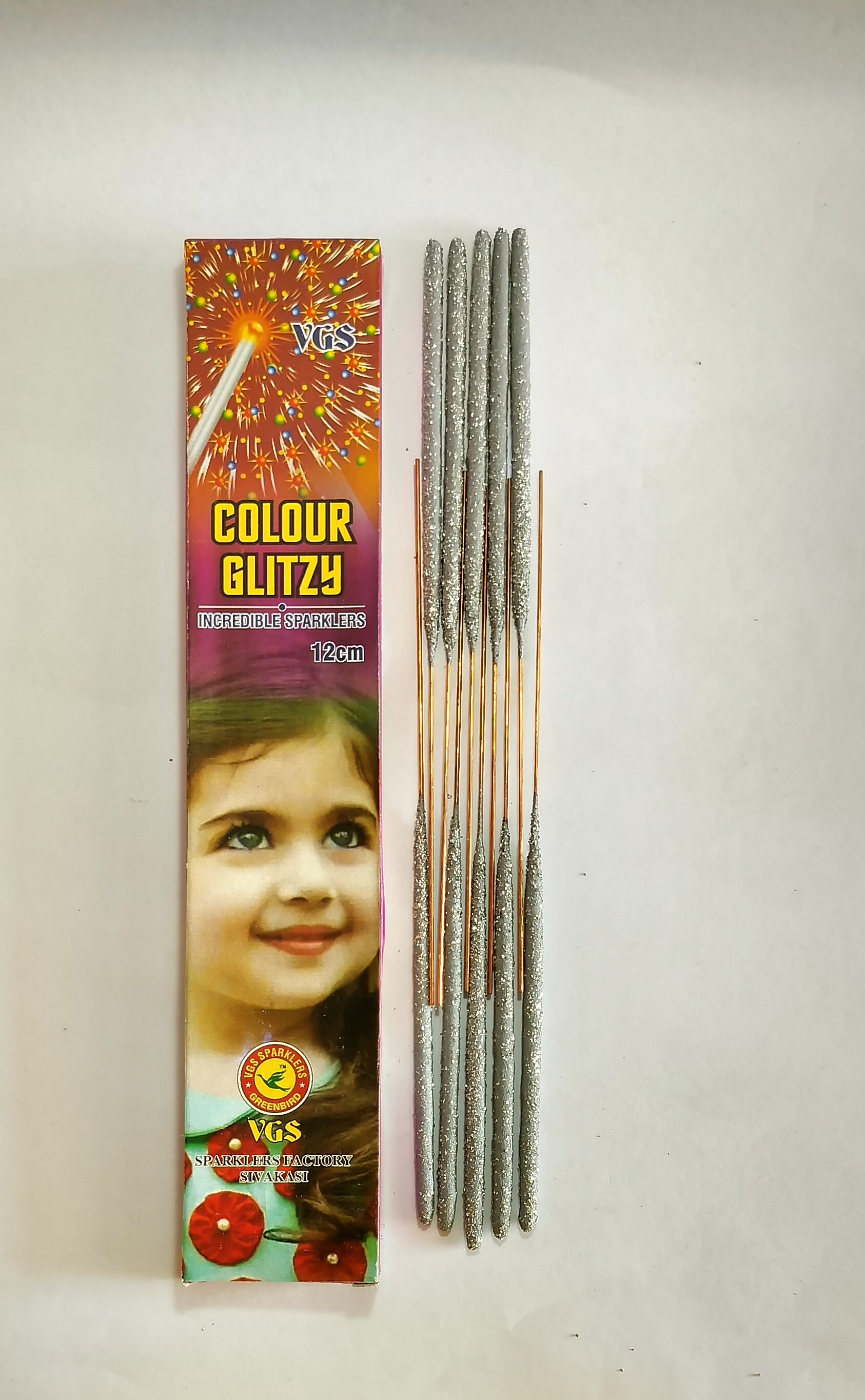 12 CM GLITTERING SPARKLER 
