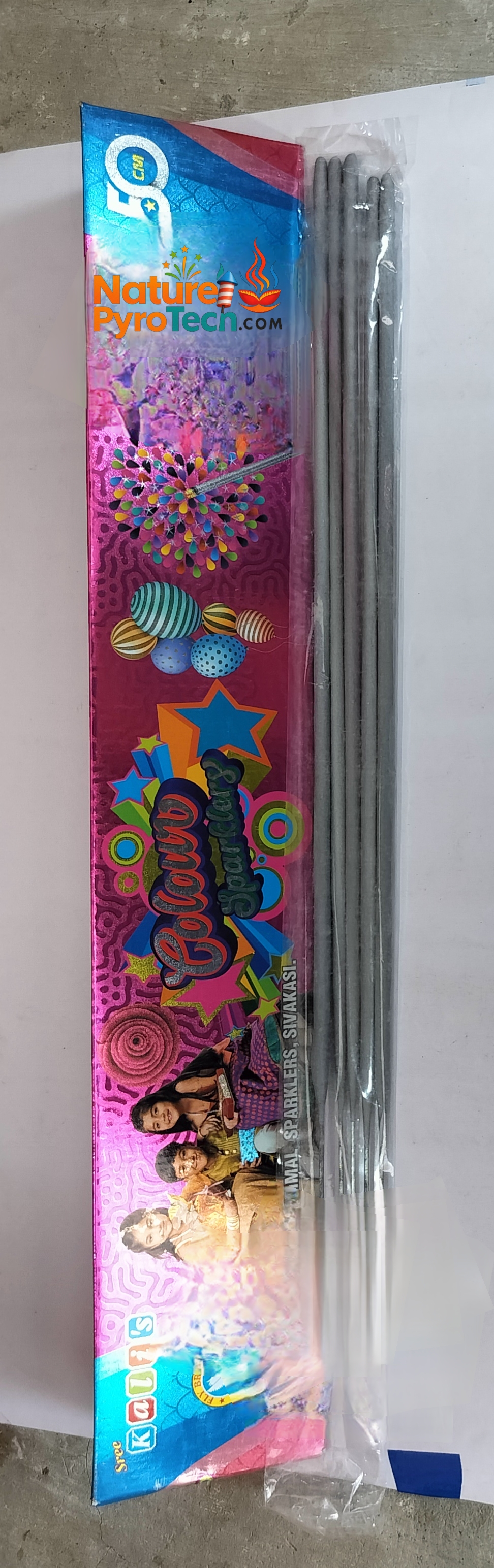 50 CM COLOUR SPARKLER 