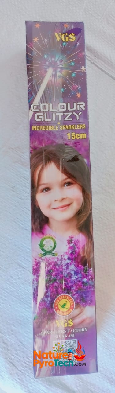 15 CM GREEN SPARKLER