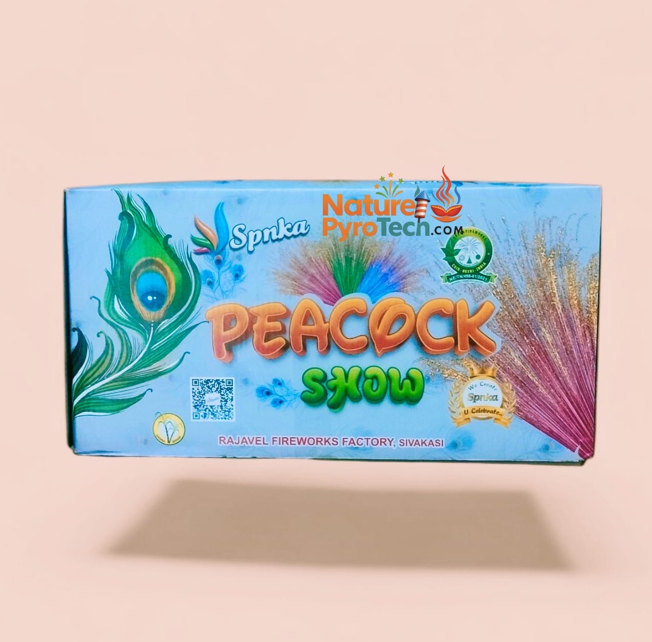 PEACOCK SHOW 16 SHOTS WITH CRACKLING