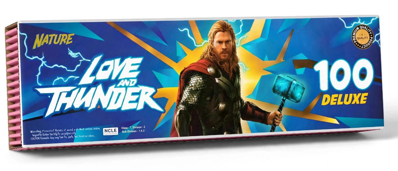 4" DELUXE 100 THUNDER 